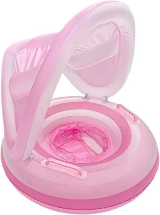OEM Flotador Infantil Con Capucha Upf50+ Y Asiento Inflable, La Capucha Extra&iacute;ble Con Protecci&oacute;n Upf50+ Protege La Delicada Piel Del Beb&eacute;