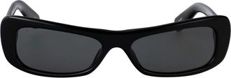 Jacquemus Capri Zonnebril - Dames - Zonnebrillen - Zwart - 56 MM - Accessoires