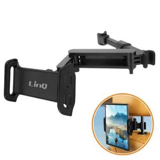 Trade Shop Trade Shop - Supporto Staffa Poggiatesta Sedile Posteriore Auto Per Smartphone Tablet Hd-2535