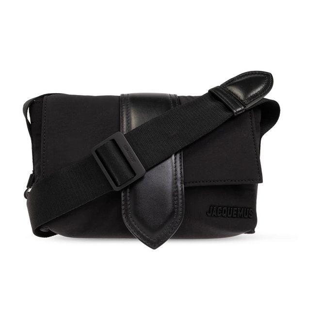 Shoulder Bags, male, Black, Size: ONE SIZE Le Petit Messenger Bambino