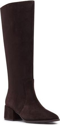 Blondo Flair Waterproof Knee High Boot in Java Suede at Nordstrom Rack, Size 6.5