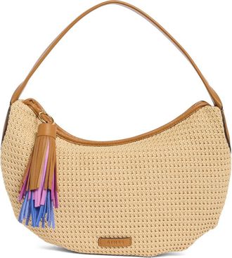 Aim&eacute;e Calypso Slouchy Hobo Bag in Raffia Canyon at Nordstrom Rack