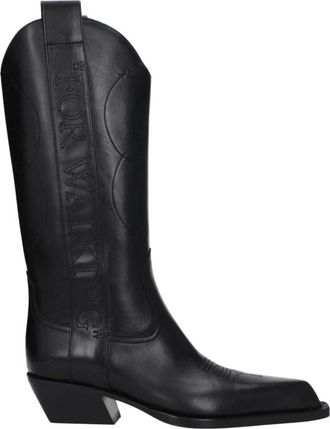 Off-white For Walking Texan Boots - Dames - Cowboylaarzen - Zwart - 39 EU - Leer - Schoenen
