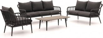 Manifesto Furniture Manifesto Celante/ROUGH-K stoel-bank loungeset 4-delig 4-zits