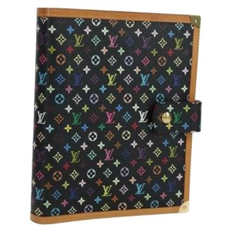Louis Vuitton Pre-owned Day Planner Cover - Dames - Pre-owned - Veelkleurig - Maat: ONE Size Leer