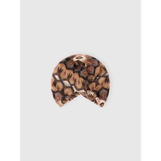 Missoni Headscarf In Lam&eacute; Viscose With Arabesque Motif in Gold& Beige at Nordstrom