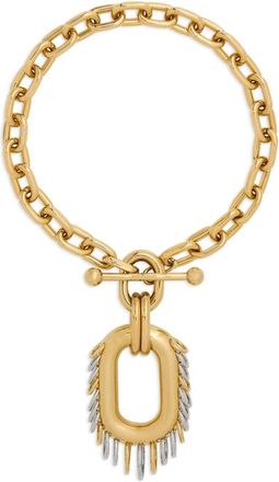 Paco Rabanne Punk XL Schakelketting - Dames - Accessoires - Geel - Maat: ONE Size