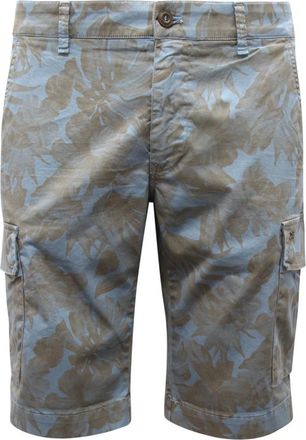 Mason's Casual Shorts, male, Blue, Size: L Bermuda Cargo Chile Shorts
