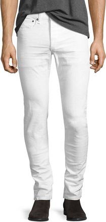 Rag & Bone Selvedge Skinny Fit Jean In Aged White