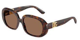 Dolce & Gabbana DG4476 502/73 Womens Sunglasses Tortoiseshell Size 56