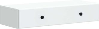 vidaXL Mesa Lateral Montada En La Pared 87,5 X 34,5 X 17 Cm Vidaxl