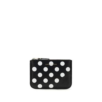 Comme Des Gar&ccedil;ons Black Calf Leather Bos Taurus Mens Wallet