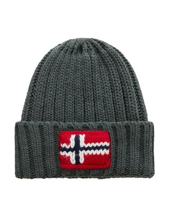 Napapijri Mens Napapijri F-Semiury Beanie - Grey