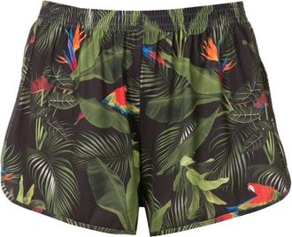 Lygia & Nanny Lee botanical-print shorts - women - Polyester/Spandex/Elastane - 38 - Green