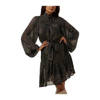 Notre-V Dames, Jurken, Zwart, Maat: XS Poliester