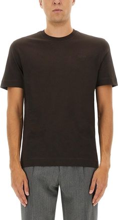 Ermenegildo Zegna Cotton T-Shirt-Uomo