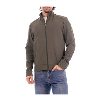 Yes-Zee Soft Fabric Jacket - Heren - Zomerjassen - Groen - S - Polyester - Jassen