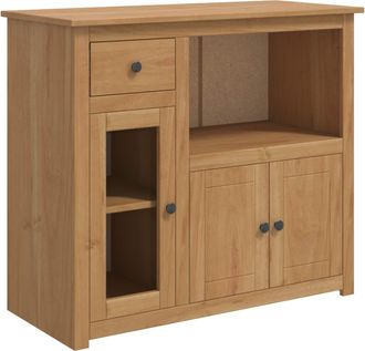 vidaXL Mueble Para Microondas Panama Cera De Miel 99.5 X 44 X 86.5 Cm Vidaxl