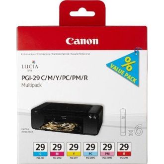 CANON Pixma/pro-1 Cartucho Pgi-29 (pack 6)