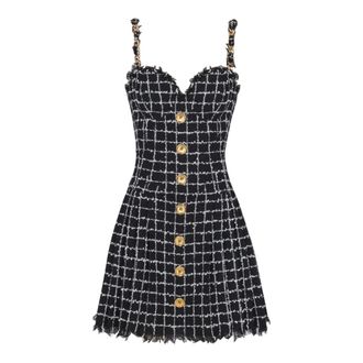 Balmain Mujer, Vestidos, Negro, Talla: S