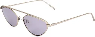 DKNY Womens 55 mm Gold Sunglasses