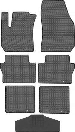 OEM Alfombrillas Prismat 1448/01 + Funda 1000/1 - Opel Zafira B (7 Plazas) 2005-2014 Sin Topes