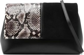 Manu Atelier The Fold Bag - Dames - Schoudertassen - Zwart - ONE Size - Leer - Tassen