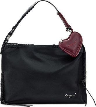 Desigual Faux Leather Shoulder Bag in Black at Nordstrom