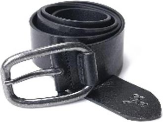 Gas Leren Riem - Dames - Riemen - Zwart - ONE Size - Leer - Accessoires