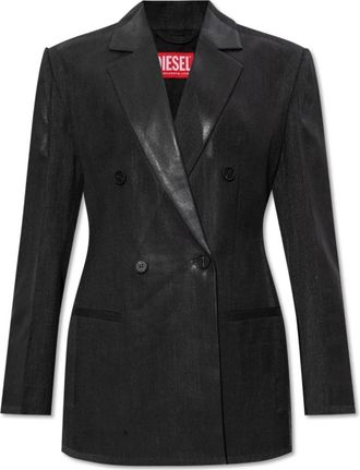 Diesel Blazer G-Allant - Dames - Blazers - Zwart - XS - Wol - Jassen