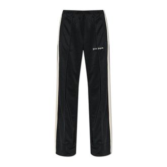 Palm Angels Pantalones Anchos - Trousers - Mujer - Negro - M