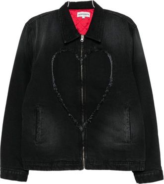 Carne Bollente Bad Boy, Big Heart Denim Jacket