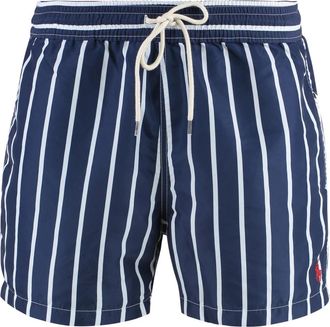 Polo Ralph Lauren Badmode, Heren, Blauw, S, Polyester, Swimshorts met meshvoering