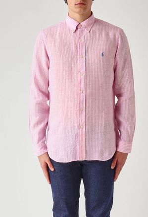 Polo Ralph Lauren Camicia Polo Ralph Lauren in lino a righe