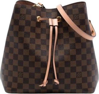 Louis Vuitton Pre-owned Bucket Bags, female, Brown, Size: ONE SIZE Pre-owned Neonoe Bucket Bag