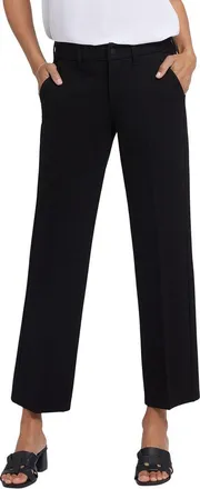 NYDJ Nydj Trouser Black Straight Leg Jean