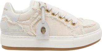 Kurt Geiger Beige Southbank Tag Sneakers