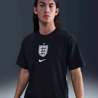 Nike England Premium Goalkeeper Nike Mens Soccer T-Shirt in Black | IO4575-010