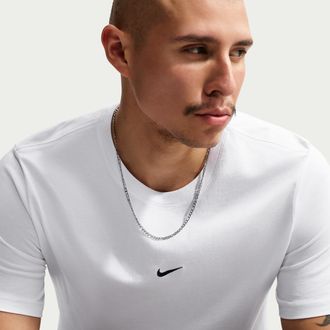 Nike Mens Nike Sportswear T-Shirt in White | IX2078-101