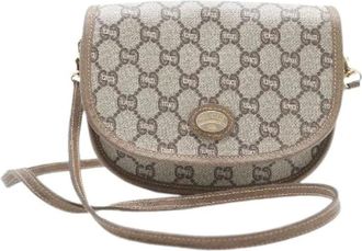 Gucci Pre-owned Cross Body Bags, female, Brown, Size: ONE SIZE Pre-owned Vintage Cross Body Bag