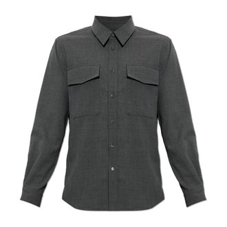 Ami Hombre, Camisas, Gris, Talla: M