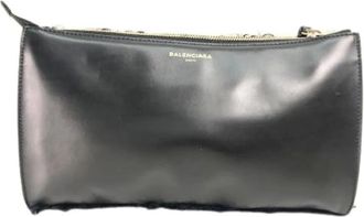 Balenciaga Pre-owned Clutches, female, Black, Size: ONE SIZE Pre-owned Vintage Clutch