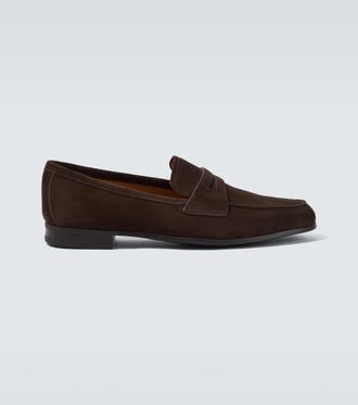 Churchs Milton suede penny loafers