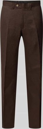 Christian Berg Leinenhose mit Ges&auml;&szlig;taschen in Mittelbraun, Gr&ouml;&szlig;e 110