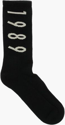 1989 STUDIO Ribbed Socks with Contrasting Logo size L/XL