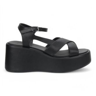 Love Rio Womens Alto Wedge Sandal In Black