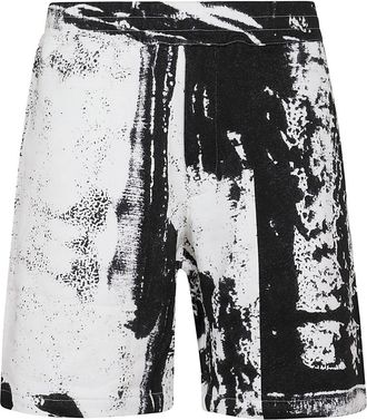 Alexander McQueen Graphic Print Shorts