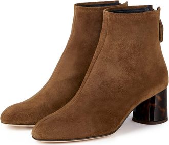 AGL Vetta Precious Bootie in Cognac-Tartaruga at Nordstrom, Size 40.5
