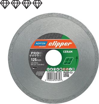 Norton Disco Diamantee Md 120 C 250x30/25,4 Mm