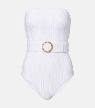 Alexandra Miro Iris belted swimsuit